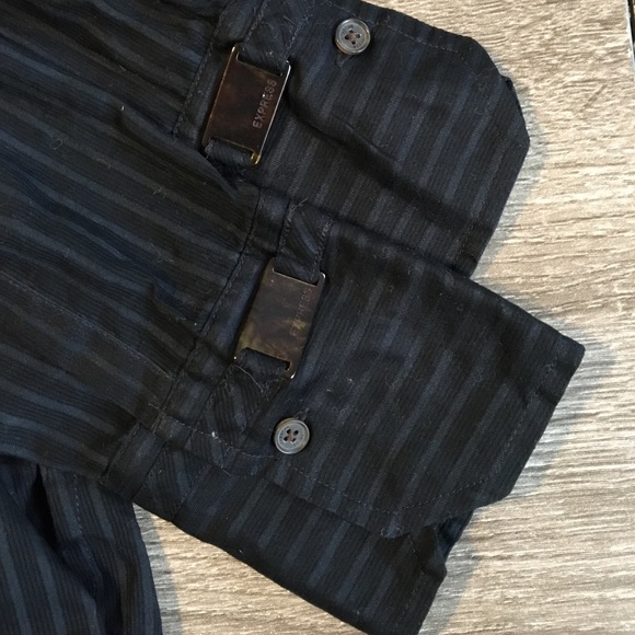 Black Sheer Express Button Down- Size XS, EUC - Picture 7 of 8